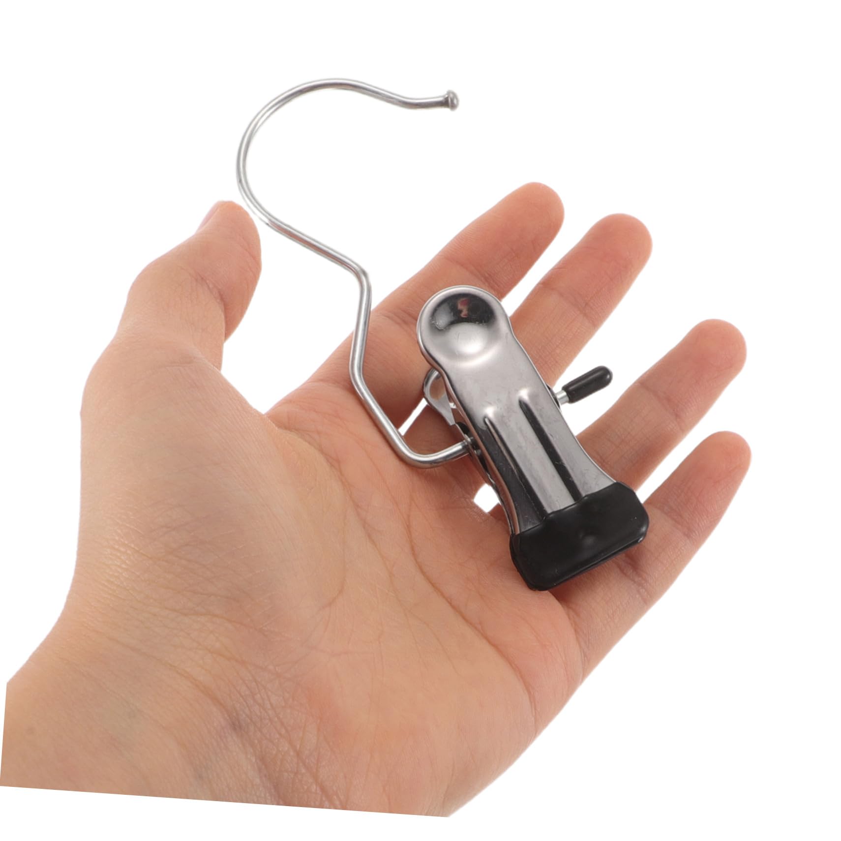 80 Pezzi Mollette in Acciaio per Bucato Clip Resistenti per Asciugare Calzini Cappelli e Asciugamani Ganci per Armadio e Viaggio