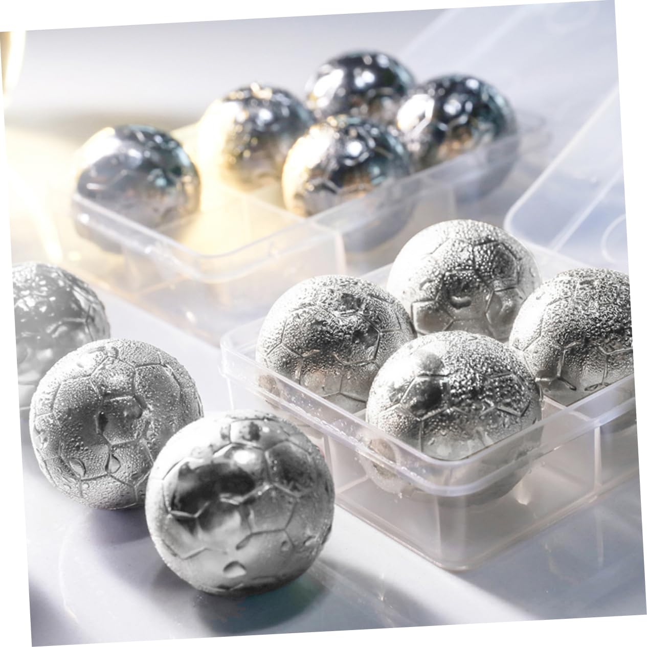 TOPBATHY Juego De 3 Cubitos De Hielo Reutilizables De Acero Inoxidable Para Whisky.