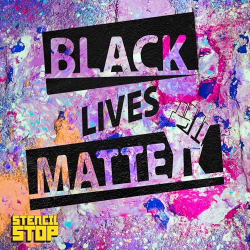 Stencil Stop BLM1 Blm Fist Stencil Set - Black Lives Matter Stencils For Protest Signs thumb #4