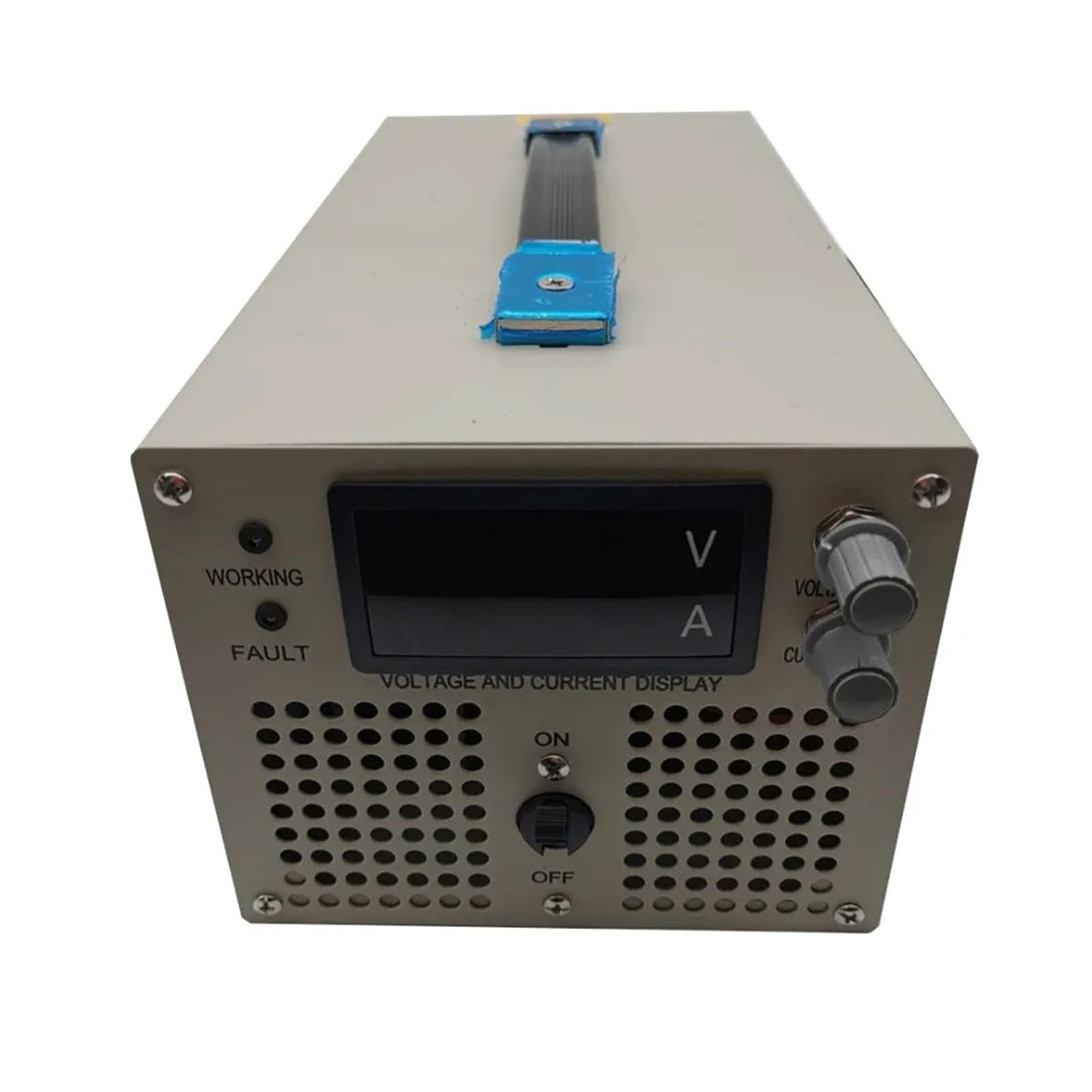 Cyfrowy zasilacz impulsowy o mocy 2000 W z wyświetlaczem LCD