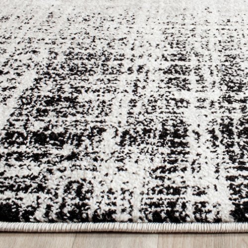 Tapete cuadrado moderno rojo y negro 182x182 cm Safavieh miniatura 4