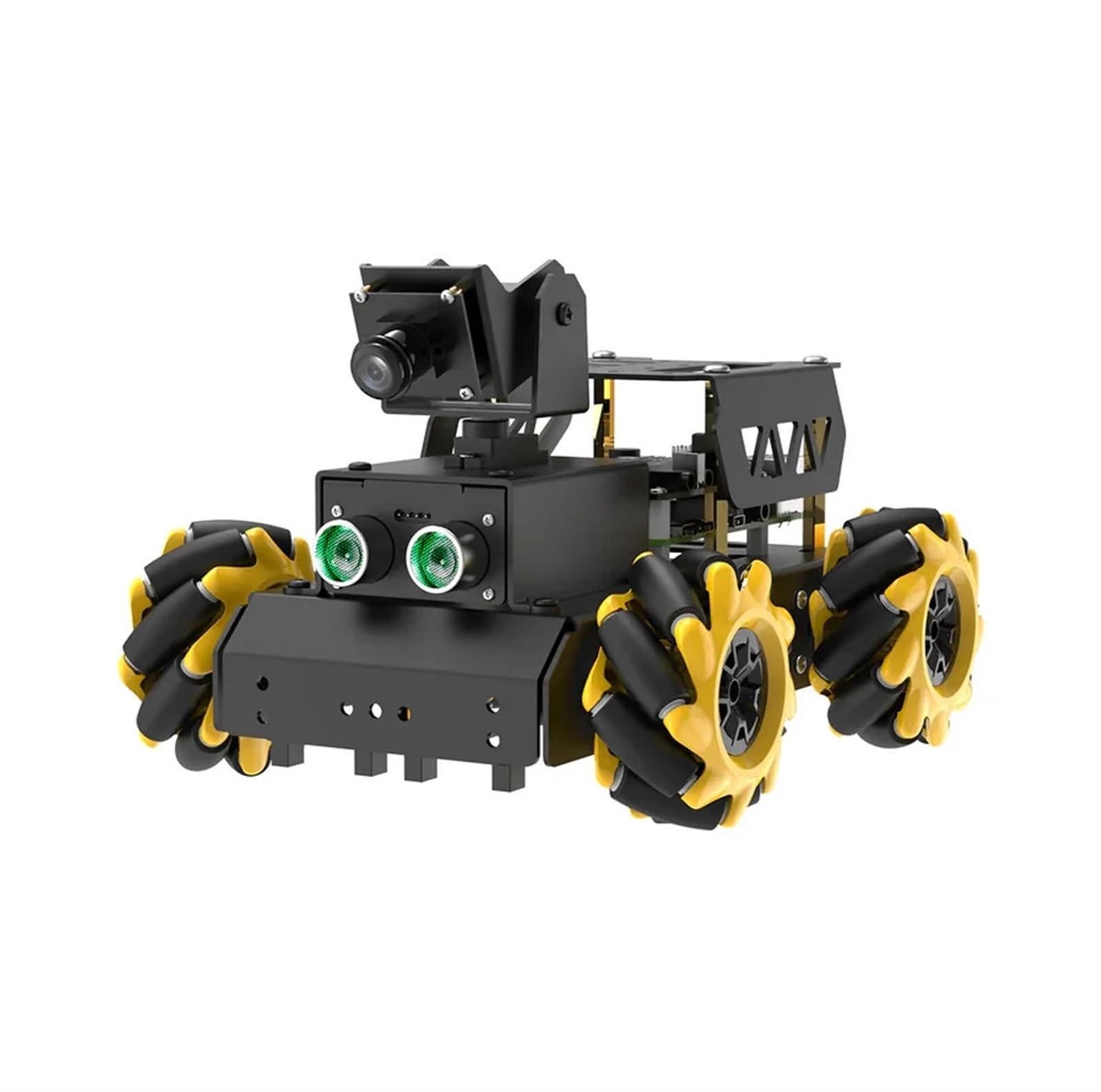 2023 TurboPi Omni Mecanum Wheel Robot Car Kit dla Raspberry Pi z kamerą Open Source Python dla początkujących (Size : No pie and sd card)