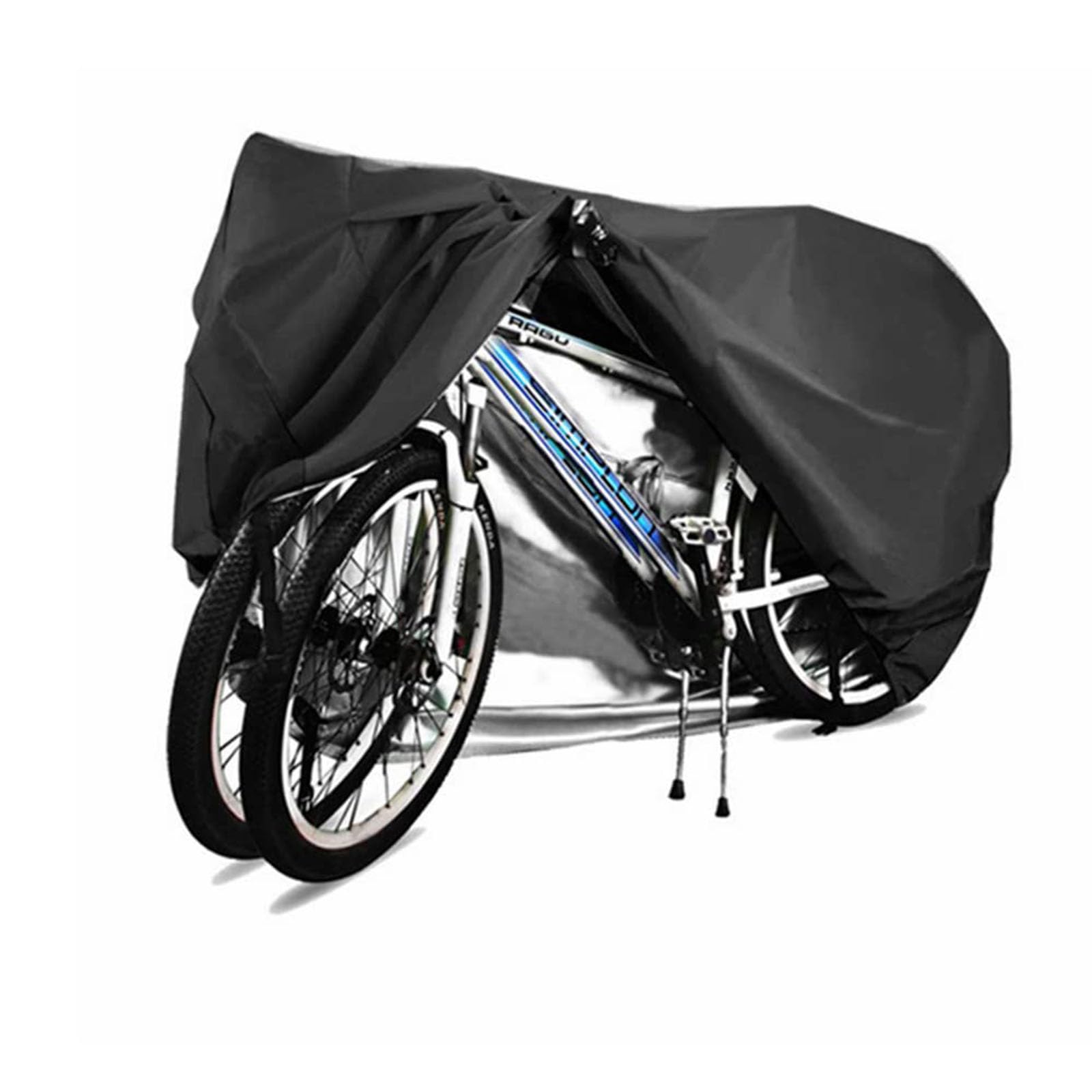 Beauenty Bike Cover Outdoor, Heavy Oxford bicycle cover,XL,Suitable for 3 waterproof bicycle covers, rain, sun, UV, and dust resistant, suitable for electric bicycles on mountain roads,