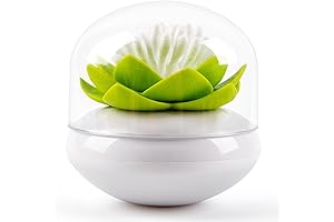 4 Pack Cotton Swab Holder, Qtip Holder Dispenser