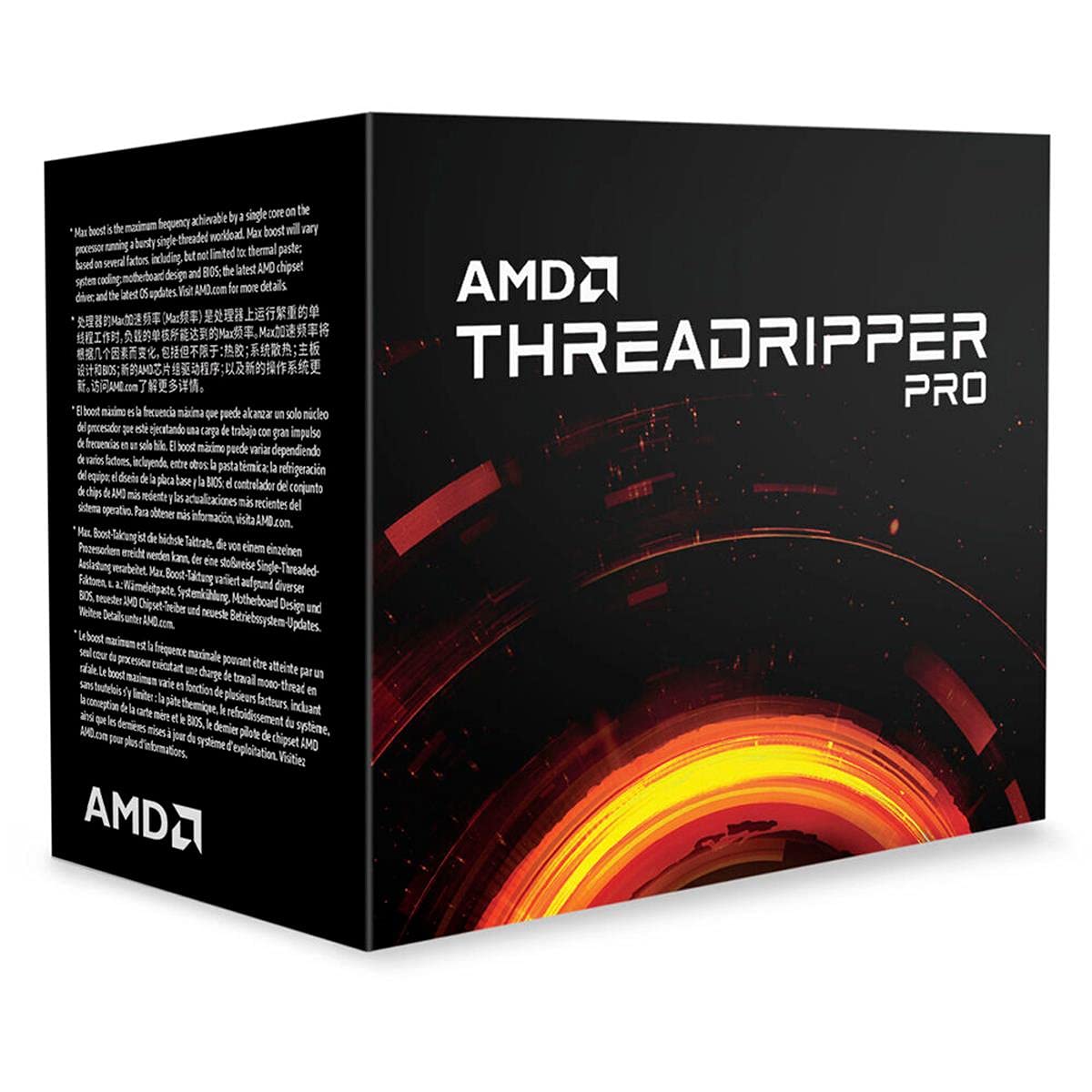 AMD Ryzensets Threadripper PRO processor 3955WX (16C/32T, 280W TDP, SWRX8 Socket, 72 MB Cache, up to 4.3 GHz Max Boost, no cooler)
