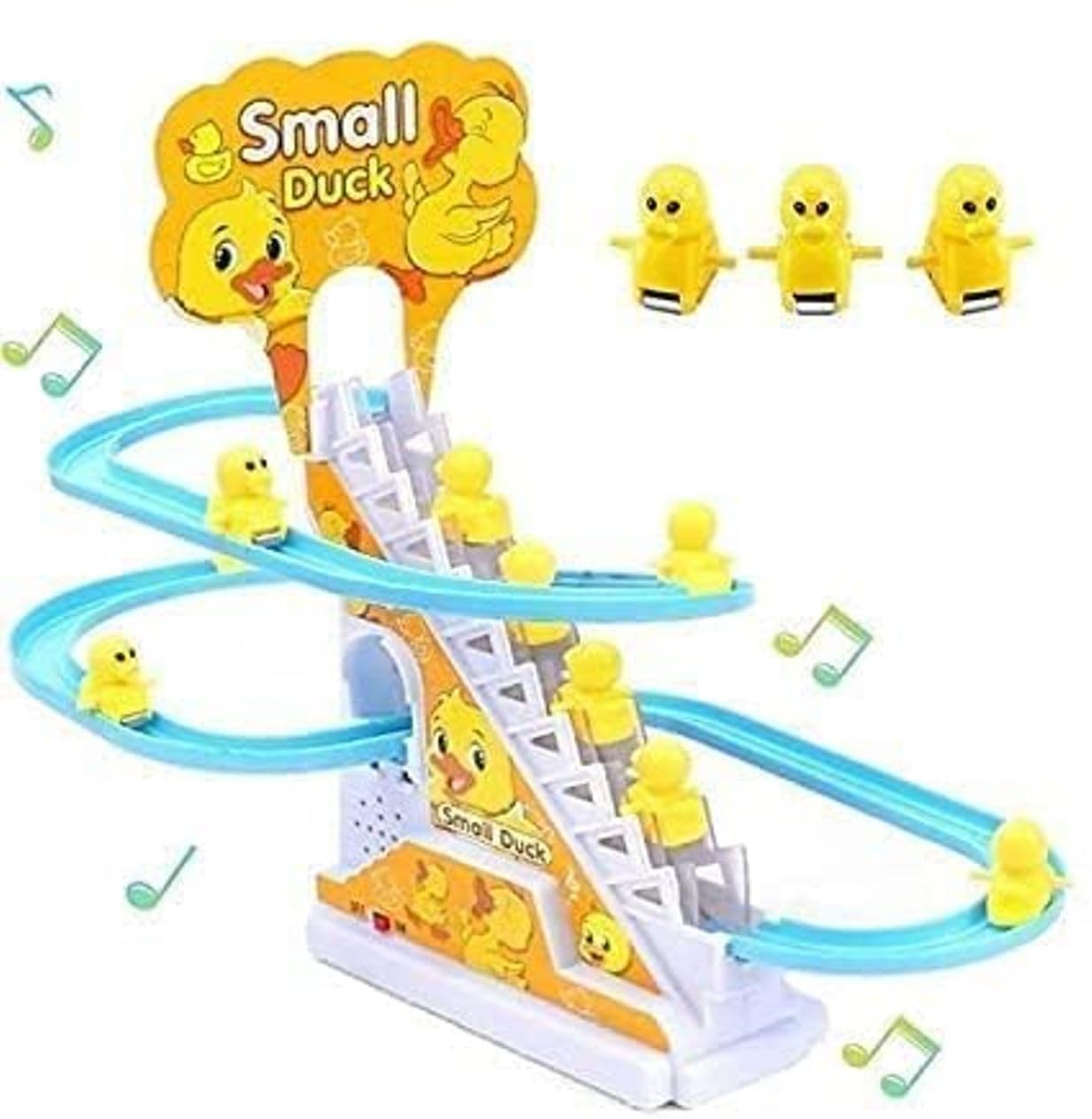 See full amazon price history chart for BKDT Marketing Duck Slide Toy Set, Funny Automatic Stair-Climbing Ducklings Cartoon Race Track Set Little Lovely Duck Slide Toy Escalator Toy with Lights and Music (Duck Track Set) BKDT Marketing Duck Slide Toy Set, Funny Automatic Stair-Climbing Ducklings Cartoon Race Track Set Little Lovely Duck Slide Toy Escalator Toy with Lights and Music (Duck Track Set) (B0DDBSVDN5) Amazon Price History, Amazon Price Tracker
