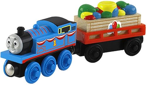 Thomas & Friends Ferrocarril de madera, entrega de globos de Thomas
