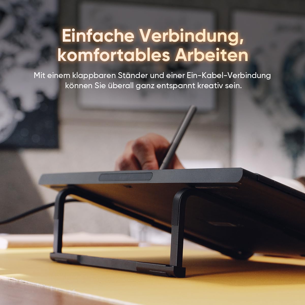 XPPen 15,4 Zoll Grafiktablett mit Display für PC, Artist 16 3rd (2026 Version), X4 Smart Chip Stylus, 16384 Druckstufen, Innovative X-Dial Shortcut, DC-Dimmung, Flimmerfrei, 16,7 Millionen Farben