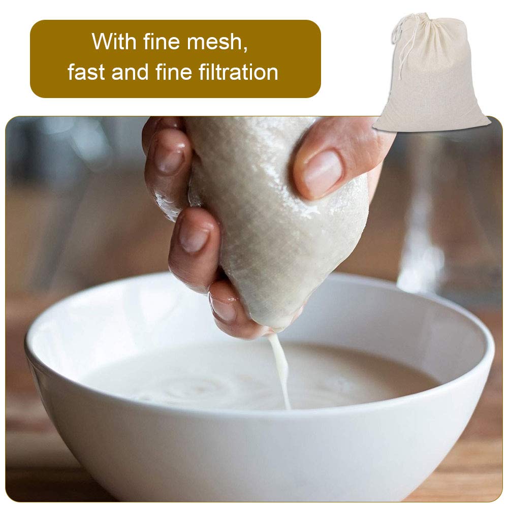 Sacchetti Riutilizzabili Per Cibo TANCUDER - 6 Pezzi 40x50cm | Lavabili, Per Frutta, Verdura E Filtrazione - Foto 3