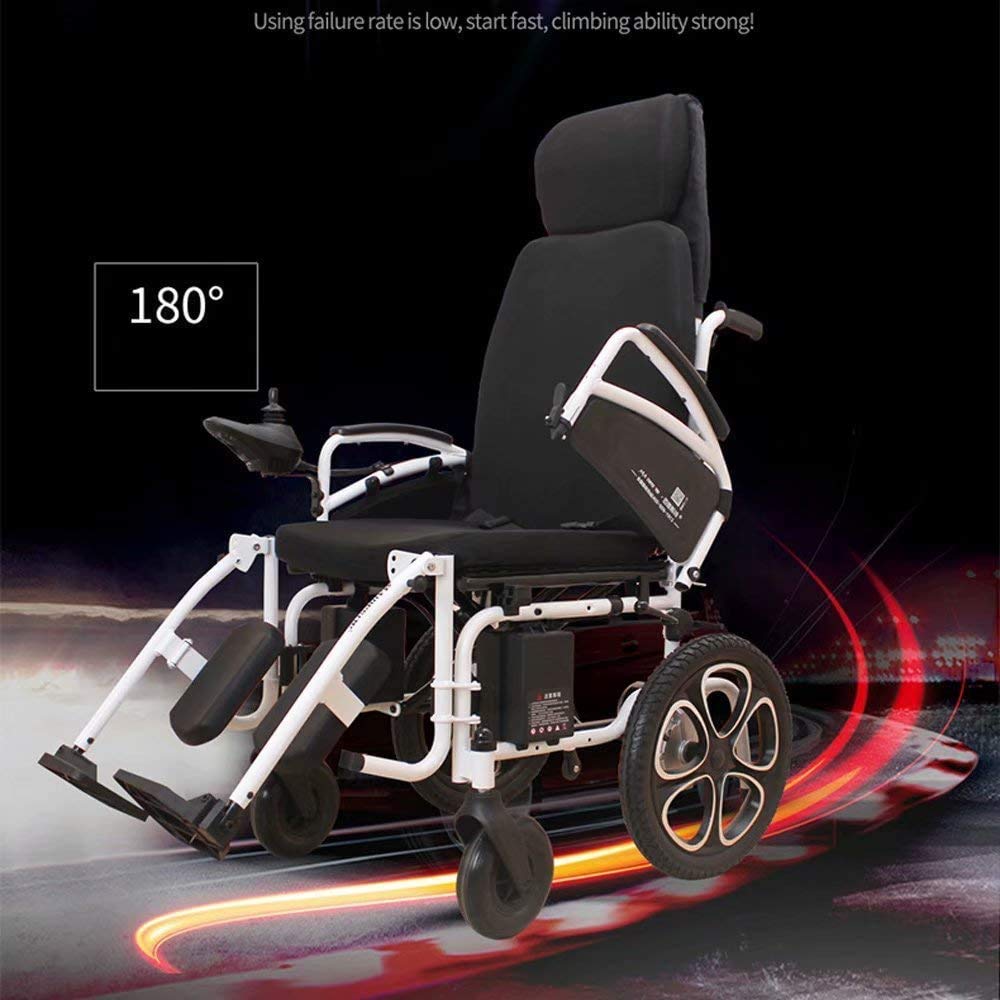 Wózek inwalidzki, lekki, składany wózek inwalidzki, Deluxe Fold, Power Compact Mobility Aid
