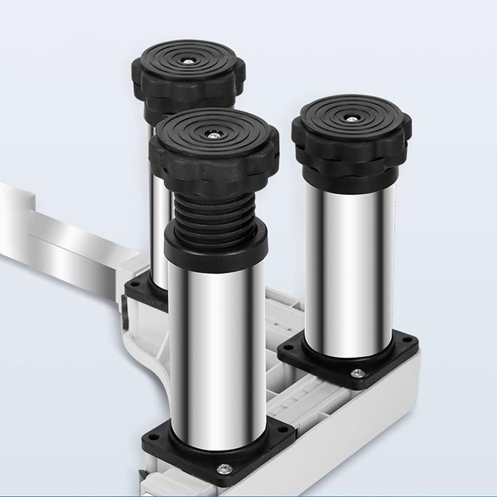 Base De Soporte para Lavadora Pedestal para Lavadora Base De Soporte Antivibración para Refrigerador con Patas De 8/12 Soporte para Lavadora Secadora Bandejas De Piso Aju,12legs-28-32cm