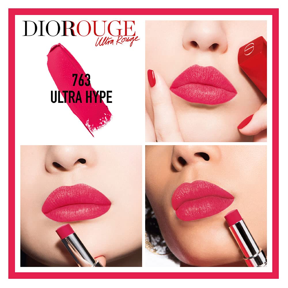 Dior Rouge Dior Ultra Rouge Lipstick 3.2g, 763 Ultra Hype