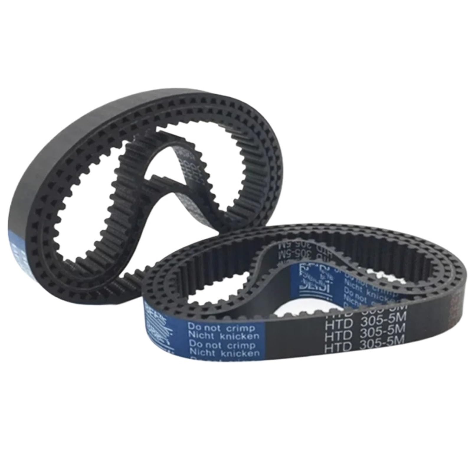 Cinghie Poly-V Cinghia Distribuzione In Gomma HTD 5M Larghezza 10/15/20/25/30/40Mm Perimetro 505/510/515/520/525/530/535/540/545/550/555/560/565/570/575/580Mm | 5M-535mm,10mm