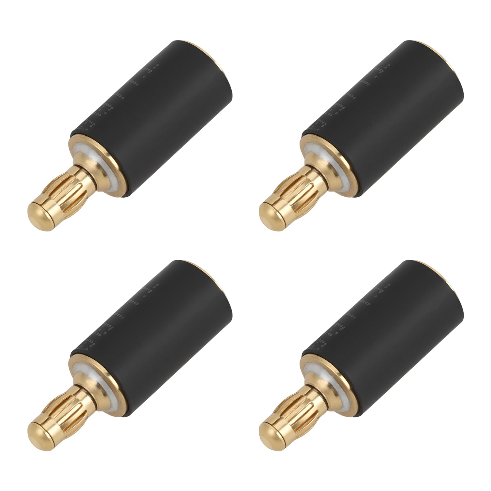 eMagTech 4Pcs 6.5mm Female to 3.5mm Male Bullet Banana Converter for ESC DC Motor