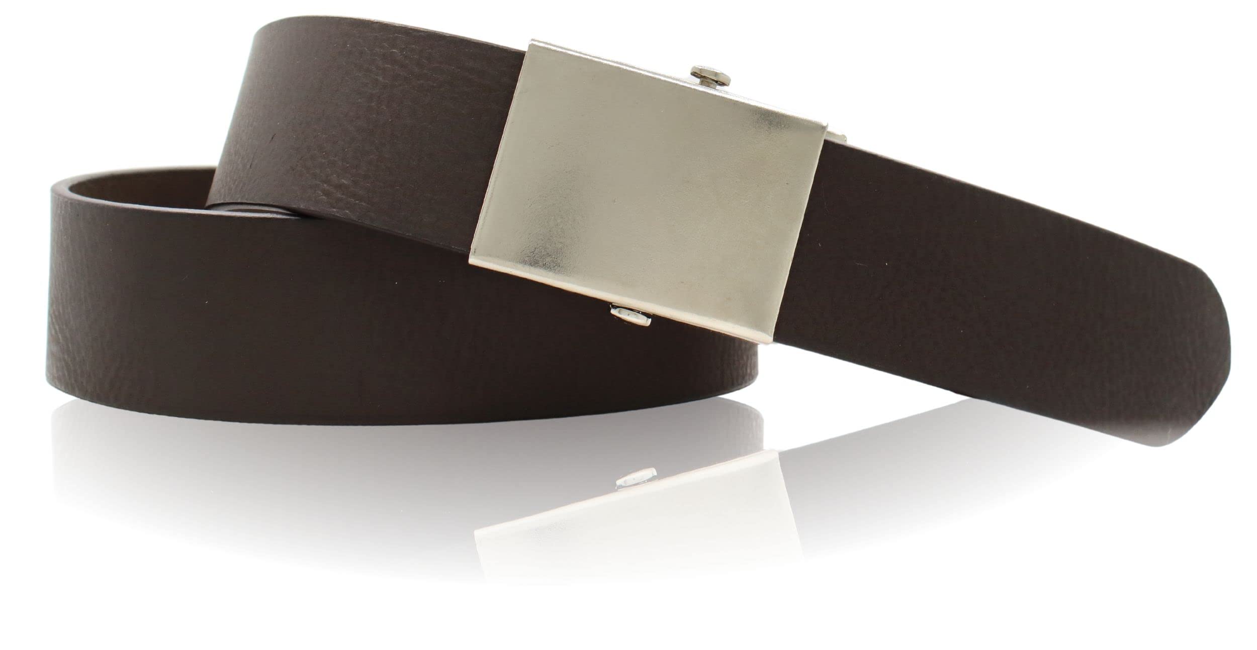 FRONHOFER Arbeitsgürtel Büffelleder 3,8 cm, stufenlos, kürzbar