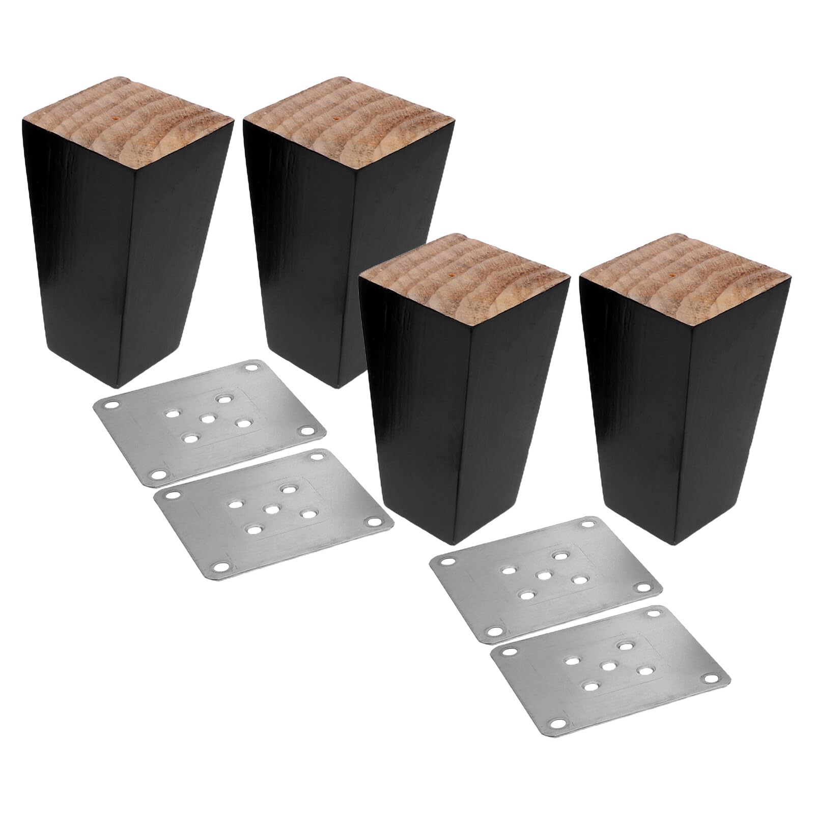 Patas de muebles de madera maciza para renovar el salón y la mesa auxiliar