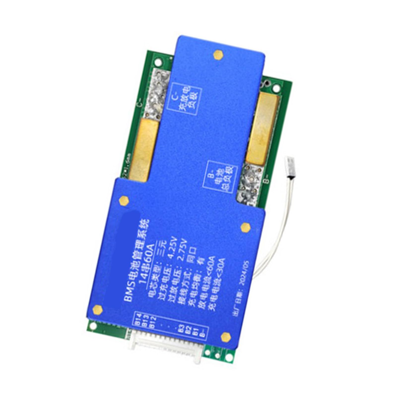 Placa protectora de batería para chip de gestión de corriente 14S, 50A, 60A, 80A, reemplazo de placa de circuito
