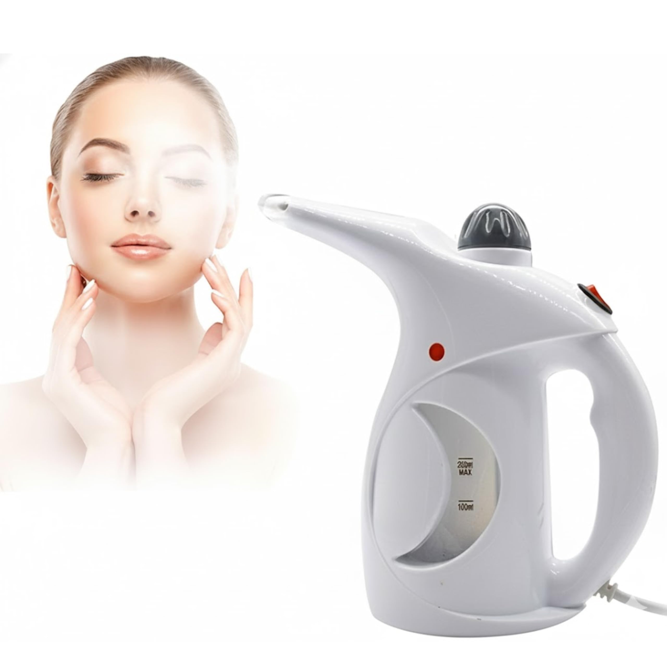 Unichoice Steamer For Cold And Cough Nano-Cure Facial Iconic Cleanser With Nano-Ionic Technology,Steam Breath Machine For Adults/Kids,Best For Men/Women Beauty Spa At Home,Salon(Multi)