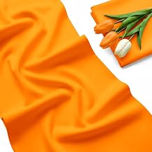 IONTACH Neon Orange Nylon Spandex Fabric 60 Inch X 2 Yards