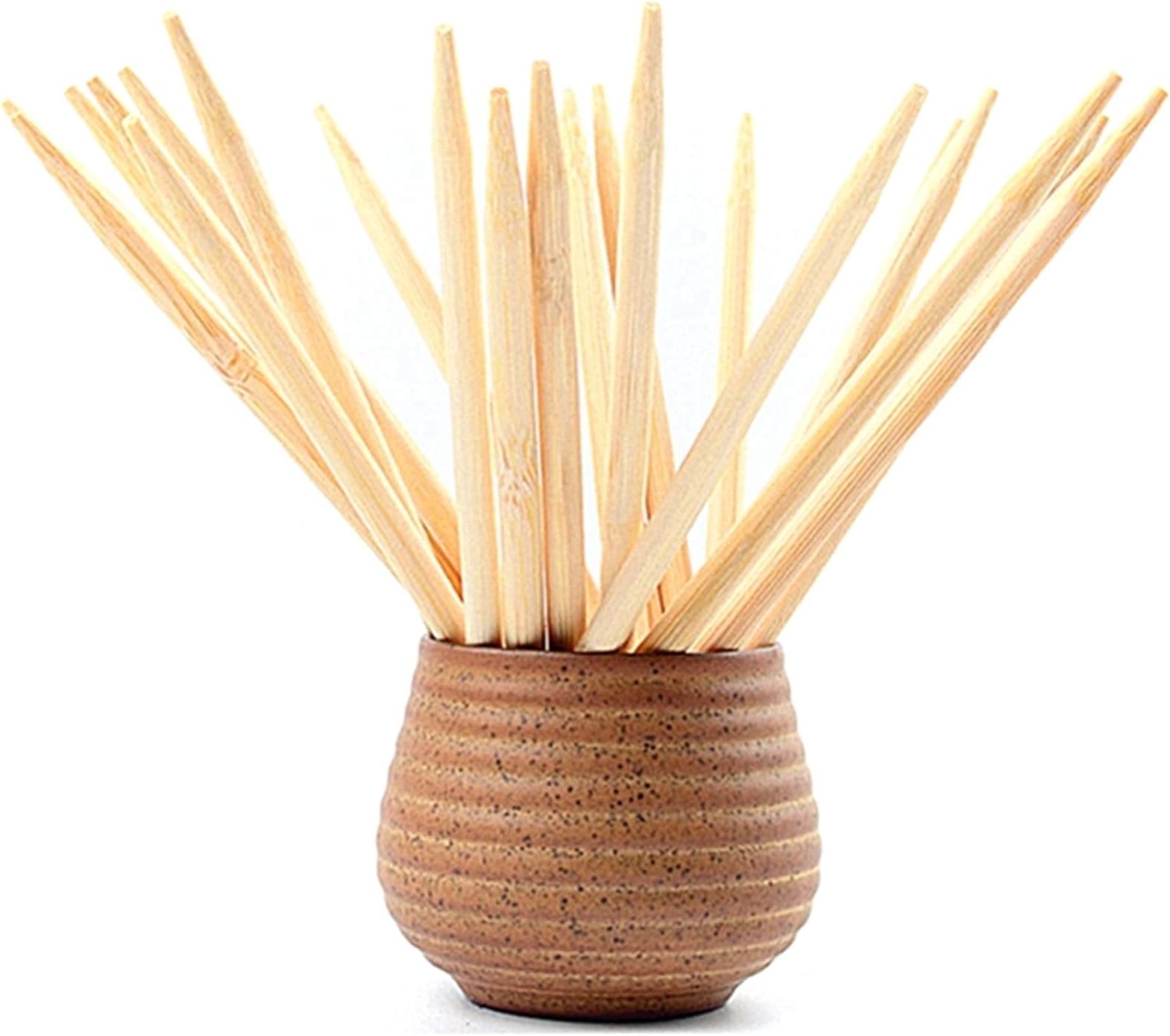 7 inch Candy Apple Sticks for Caramel Candy Apple,Corn Dog,Hotdog, Sausage,Cake pops,Candy Lollipops,Corn Sticks,semi-Pointed Tips Safe for Kids（100 PCS 7'' X 5mm Diameter）