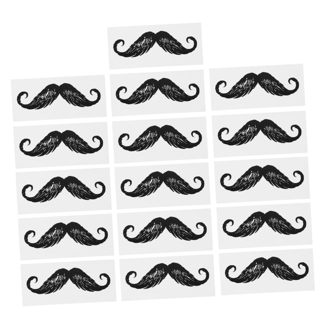 Angoily Nose Hair Waxing Kit 16 Pcs Depilation Stickers for Nose Hair Removal Beard Styling Protective Wax Beads