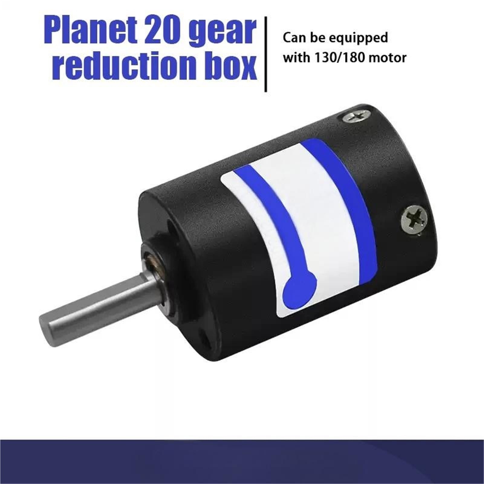 Chasis reductor de engranajes planetarios 24 mm, micromotor CC, caja reductora motor pieza de reparación(D4,36.8mm long 400)