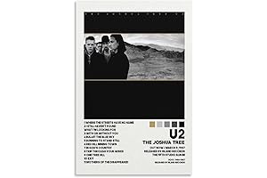 MAHWER U2 The Joshua Tree 1987 1 Canvas Poster Wall