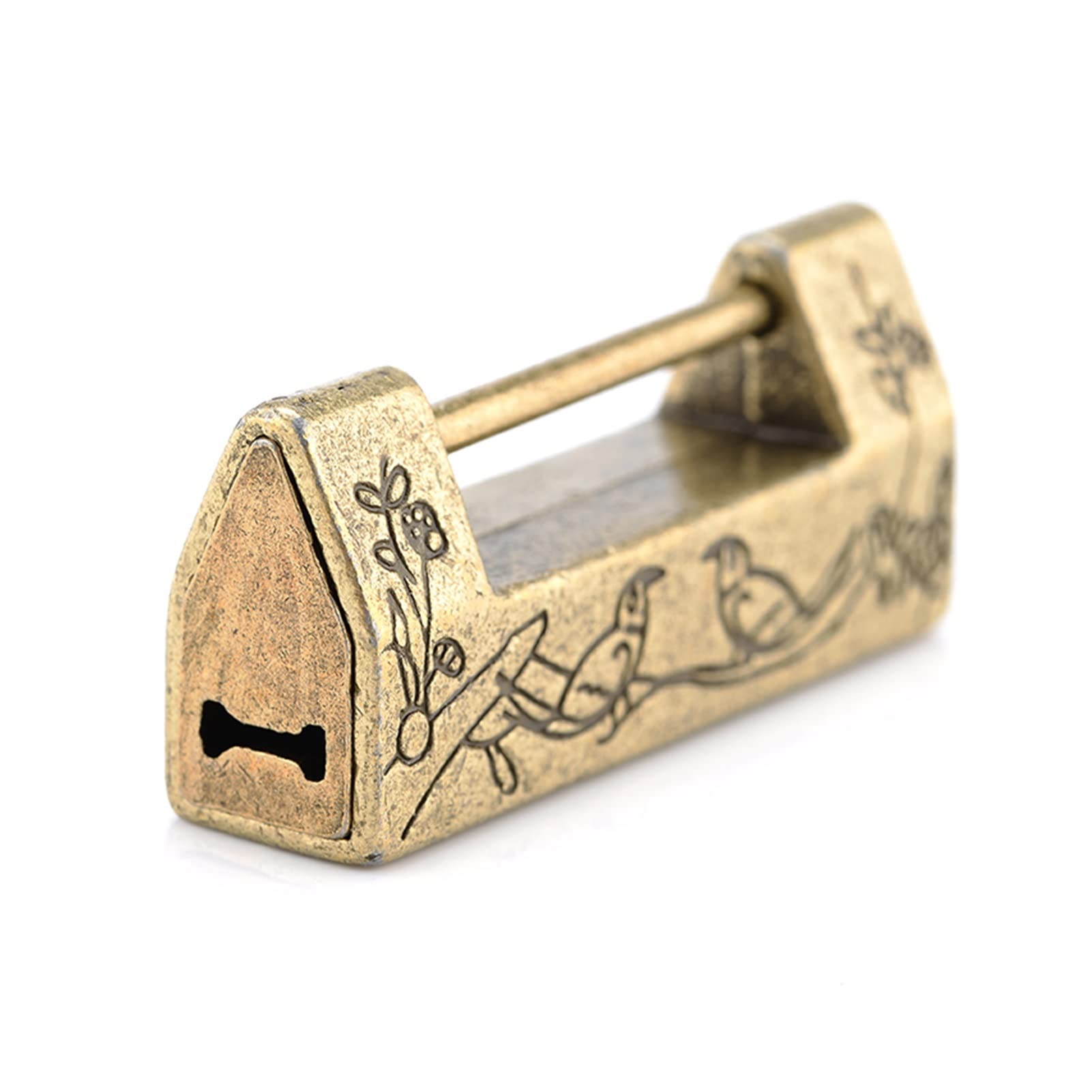 Zamek meblowy Vintage Latch Cynkowy stop chiński stary zamek zabytkowy antyczny zamek retro kłódka biżuteria drewniane pudełko kłódka blokada do szuflady walizki
