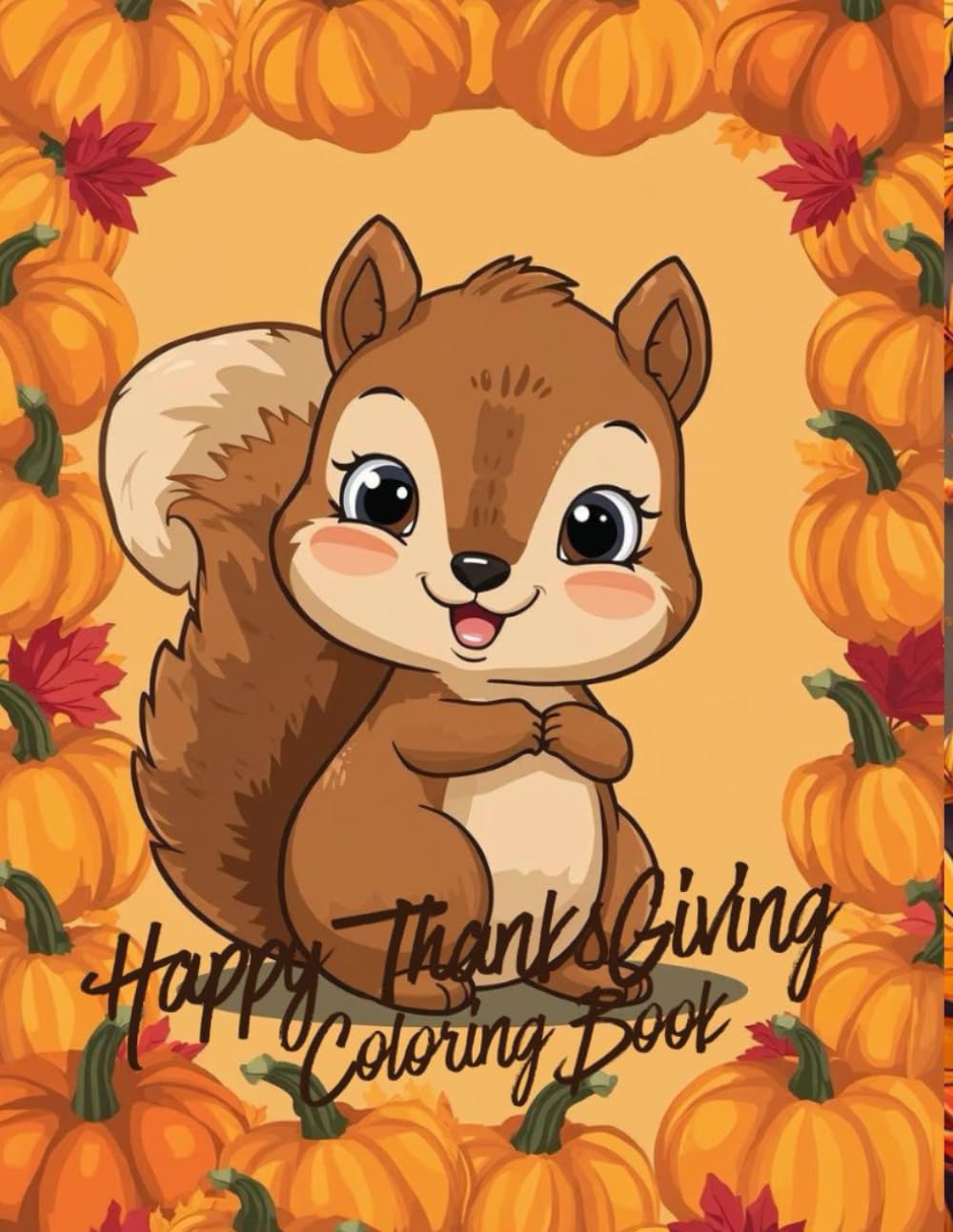 Happy Thanks Giving: Colouring Book