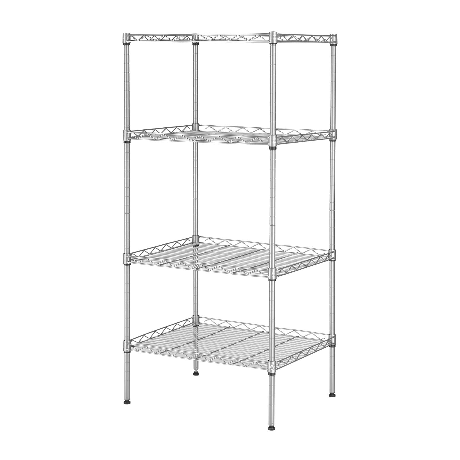 Buy SINGAYE 4Tier Adjustable Storage Shelving Unit Metal Organizer