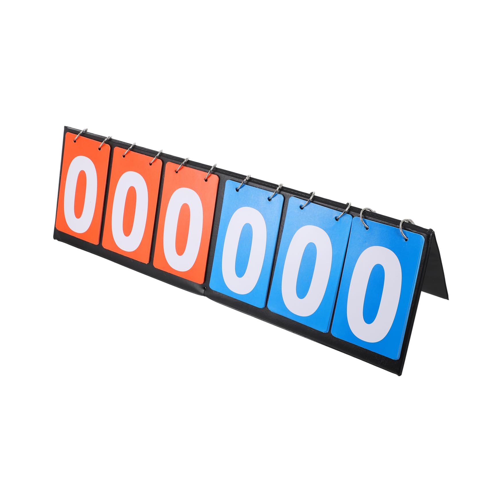 KOMBIUDA Practical Scoreboard for Sports Games Portable Flip Score Keeper for Basketball Soccer Tennis and More Easy to Read Competition Score Board for Pe Classes