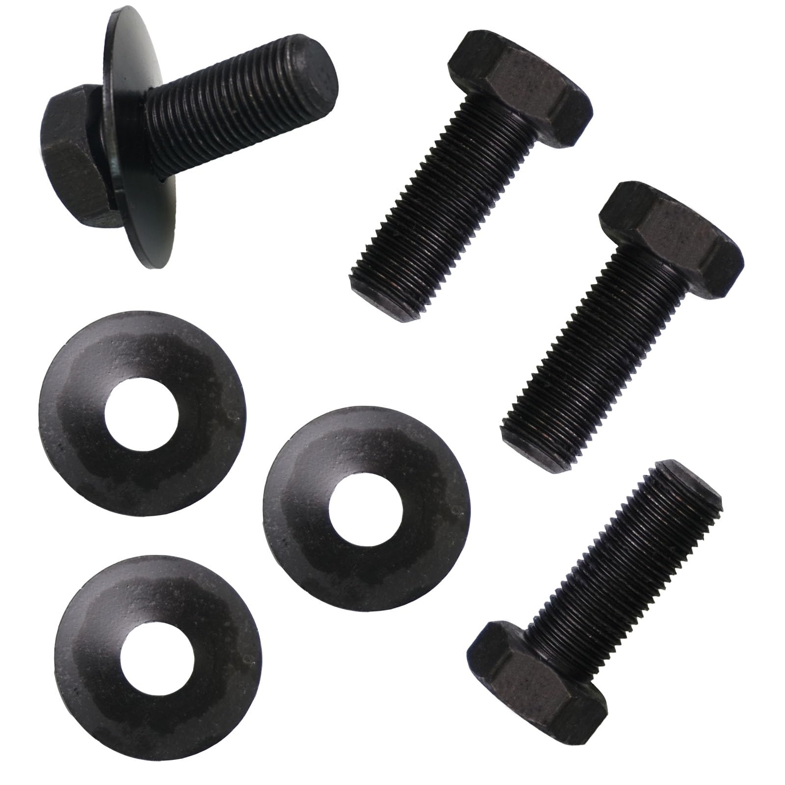 4-Pack 502310 LH Threaded Blade Bolts - Compatible With King Kutter & FM5/FM6 Lawn Mowers