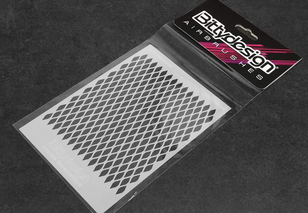 BittydesignVinyl Paint Stencil (Grill)