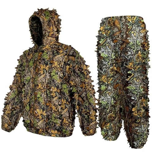 Ghillie combinaison de chasse 3D MoPHOTO pour ne plus faire fuir le gibier à cause des mouvements