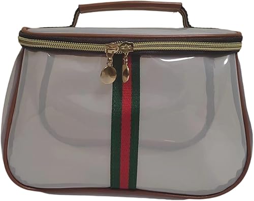 Miniatura 5 de Nueva bolsa de tocador retro vintage, Café, Retro Café,Blanco leche,Bolso gris,Bolsa rosa,bolsa morada,https:/ www.Yaxa/dp/undefined