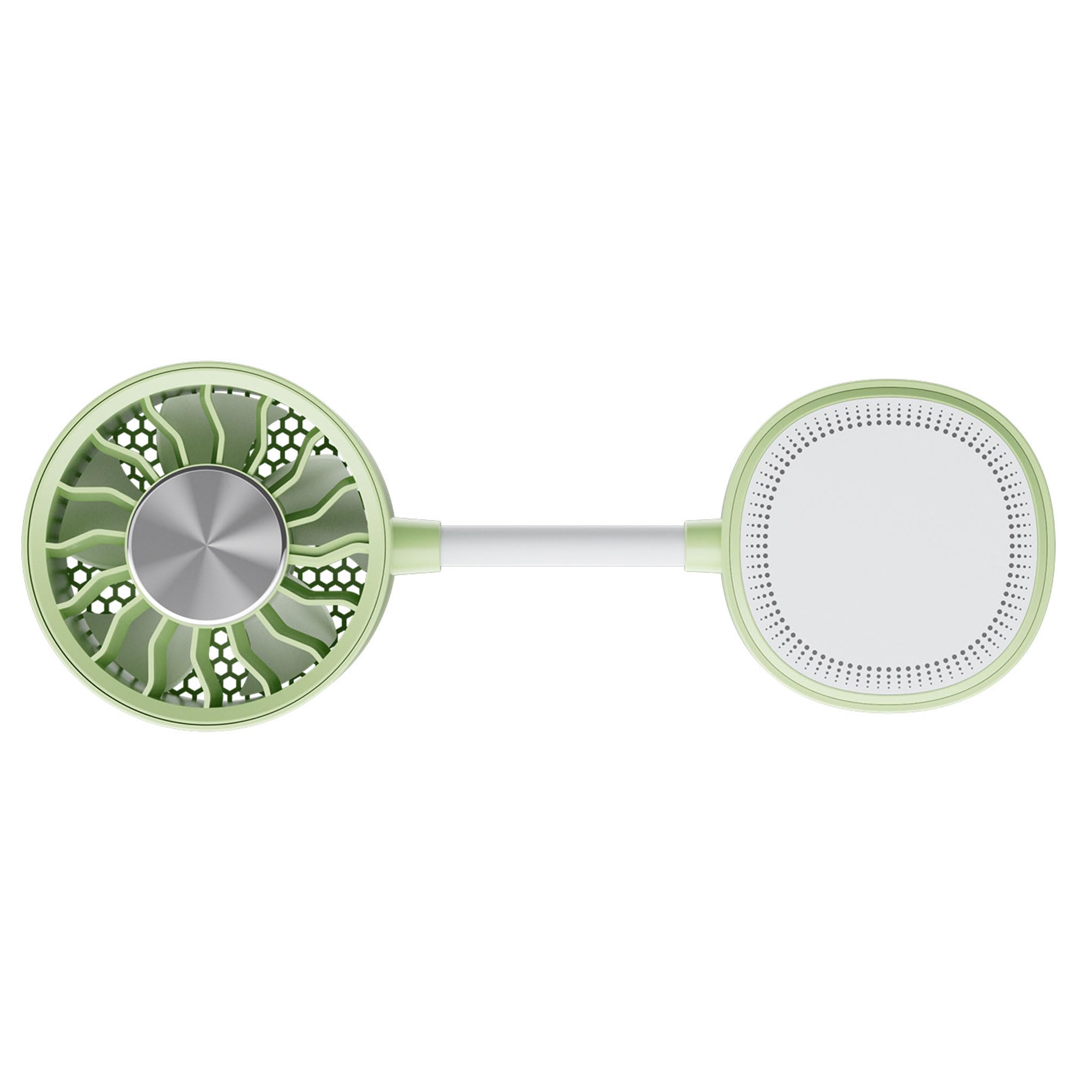 Jazuaiao Smart Rotatable Phone Device with 1800mAh Polymer Cell and Safe Mount Structure Travel Tiny Fan