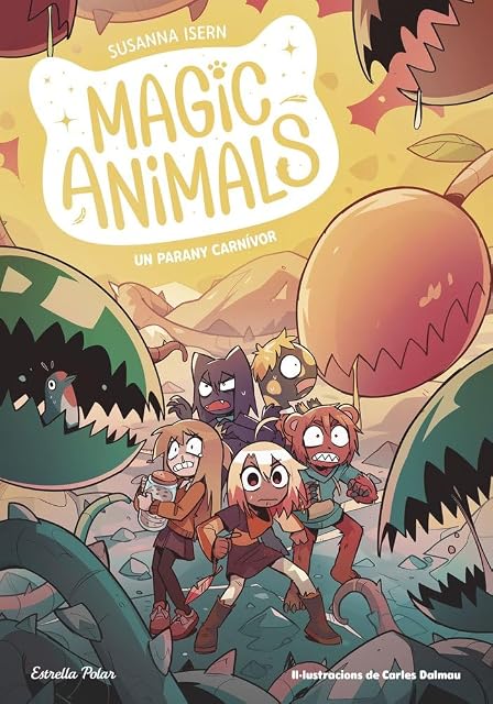 Portada de Magic Animals 8. Un parany carnívor
