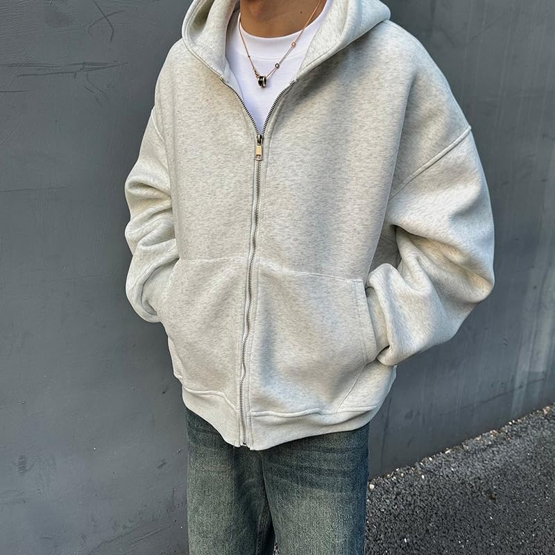 Y2k Hoodie Men Teens Funny Backpack Full Zip Up Hoodie Lazy Style Oversized Sweatshirt Jacket streetwear4