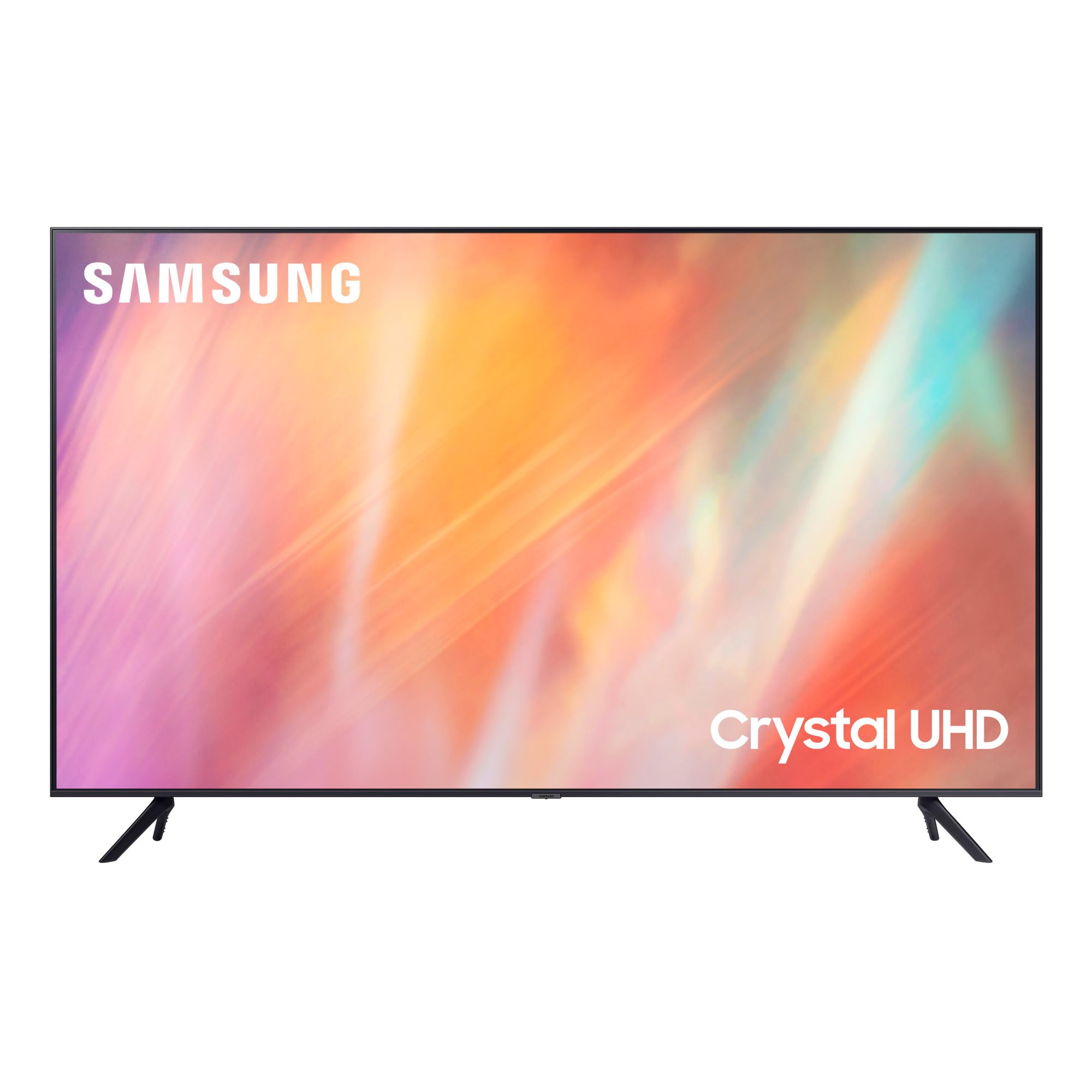 Samsung TV UE50AU7170UXZT, Smart TV 50" Serie AU7100, Modello AU7170, Crystal UHD 4K, Compatibile con Alexa, Grey, 2021, DVB-​T2 [Efficienza energetica classe G]
