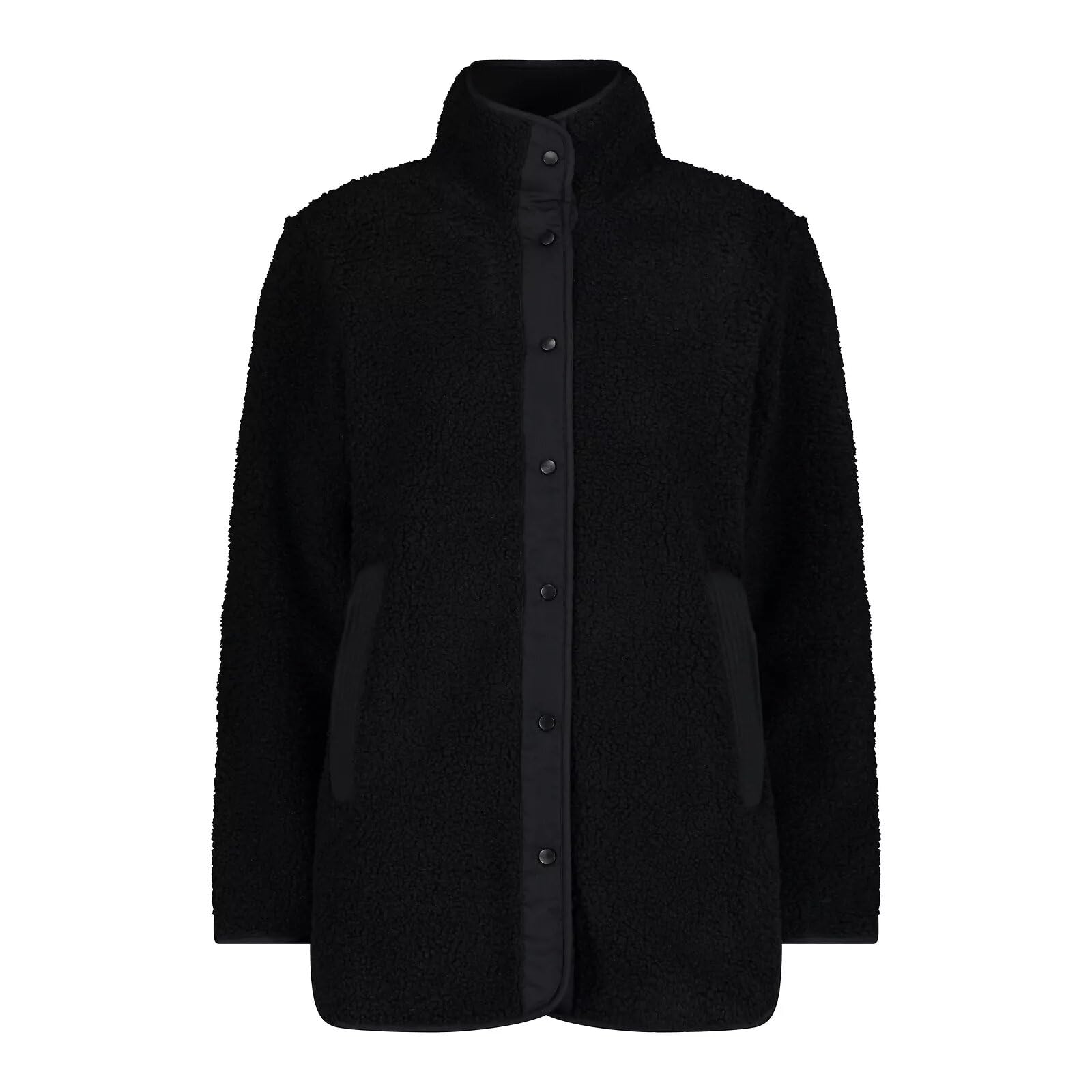 CMP Giacca Lunga Da Donna In Pile Teddy Highloft Giacca lunga da donna in pile teddy Highloft Donna