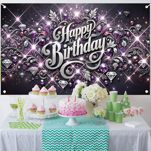 Fondo Photográfico Para Cumpleaños 71x43 Pulgadas miniatura 5