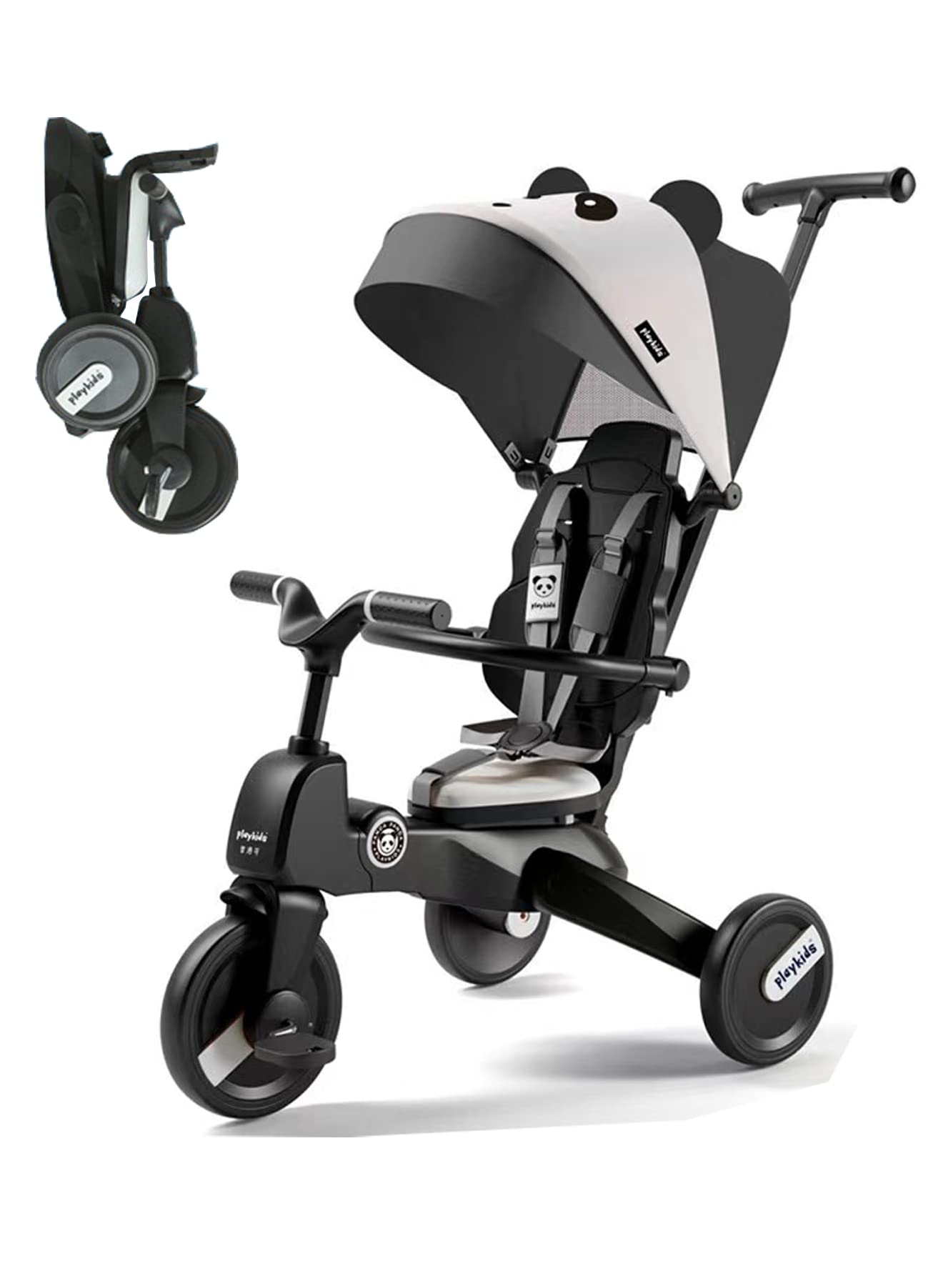 Buy Baby Foldable Tricycle 7 in 1,Trike for Toddlers Age 1.55,Tricycle