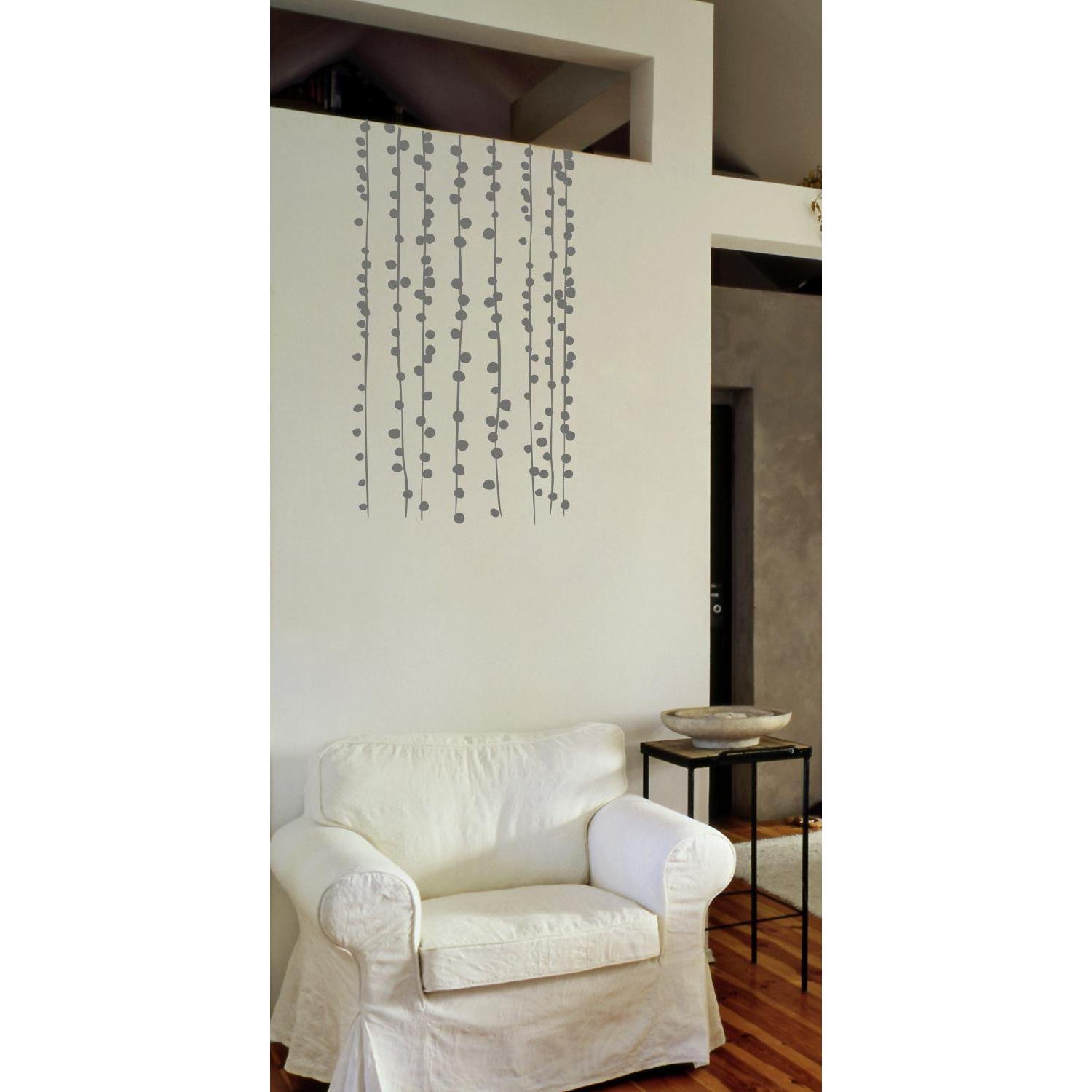 Stickers muraux decoratifs de jardin d hiver autocollant mural Mia714
