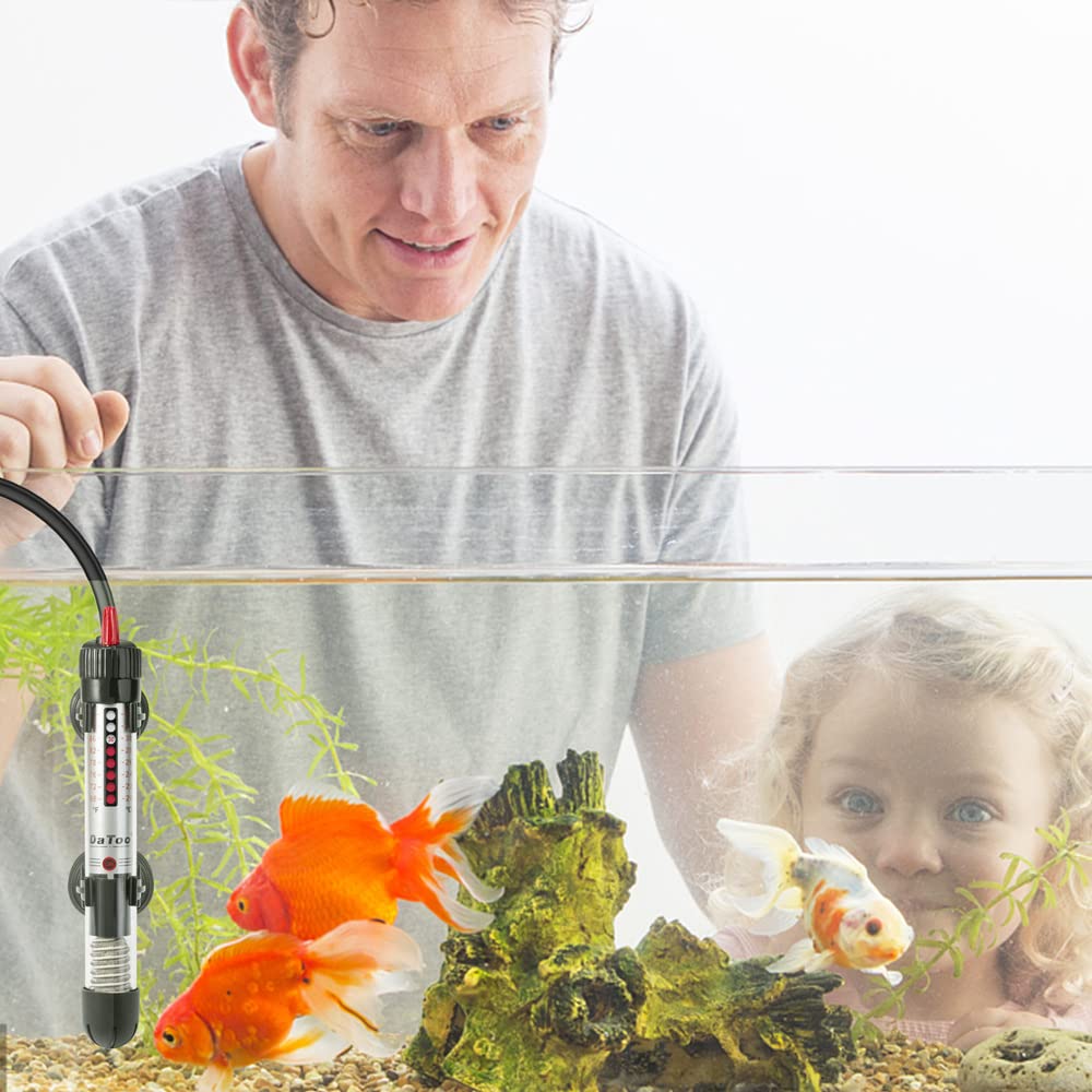 DaToo - Calentador de Acuario Sumergible para Acuario, 1 año de garantía