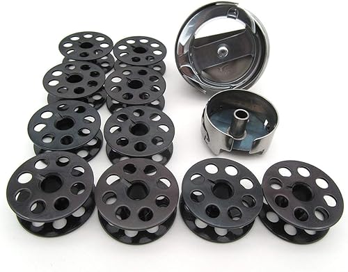 Miniatura 3 de ckpsms KUNPENG - #HSM-A1TR (280)+BC-DBM(2)-NBL+18034 10PCS Gancho giratorio UND/Trim y caja de bobina y BOBBINS para JUKI DNU-241 / NAKAJIMA 280L