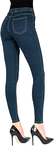 Miniatura 5 de MeMoi Leggings de cintura alta para mujer