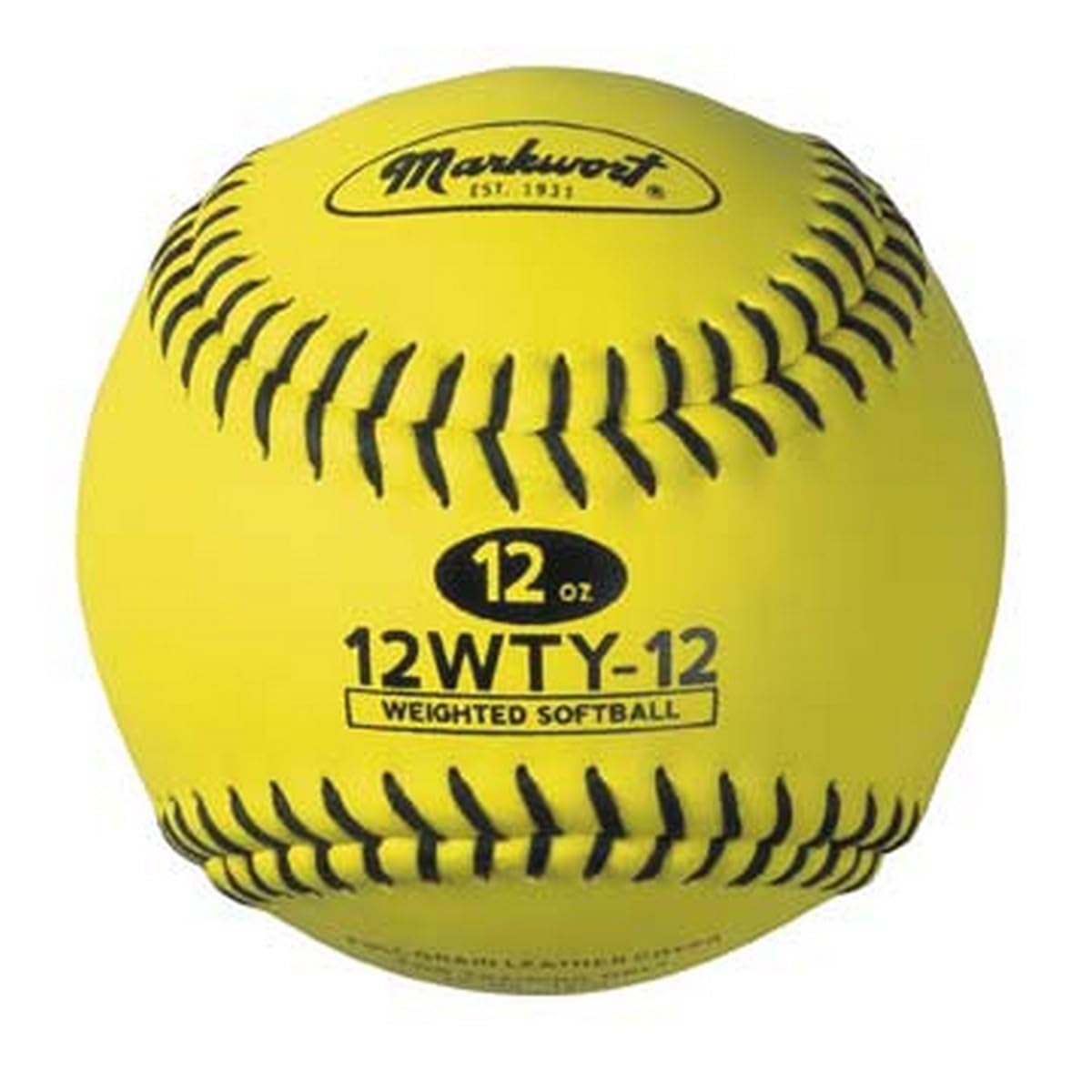 Markwort Leichtgewichtiger Softball aus Leder.