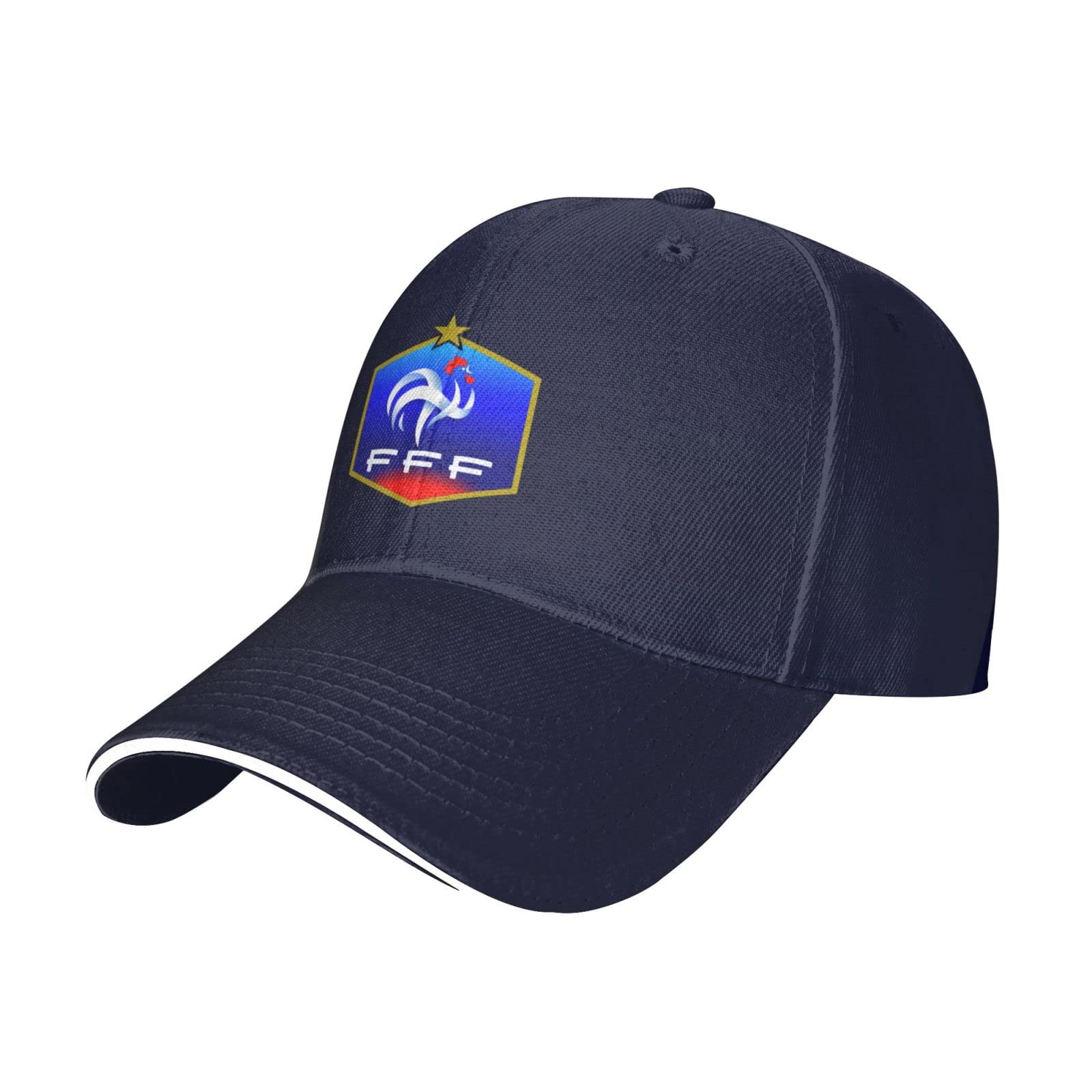 French Football Logo FIFA World Cup Hat Adjustable Fashion Casquette for Men Women