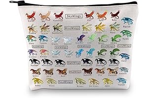 Wings Fire Novel Dragon Makeup Bag Bookish Gift Dragon Tribes For Dragon...