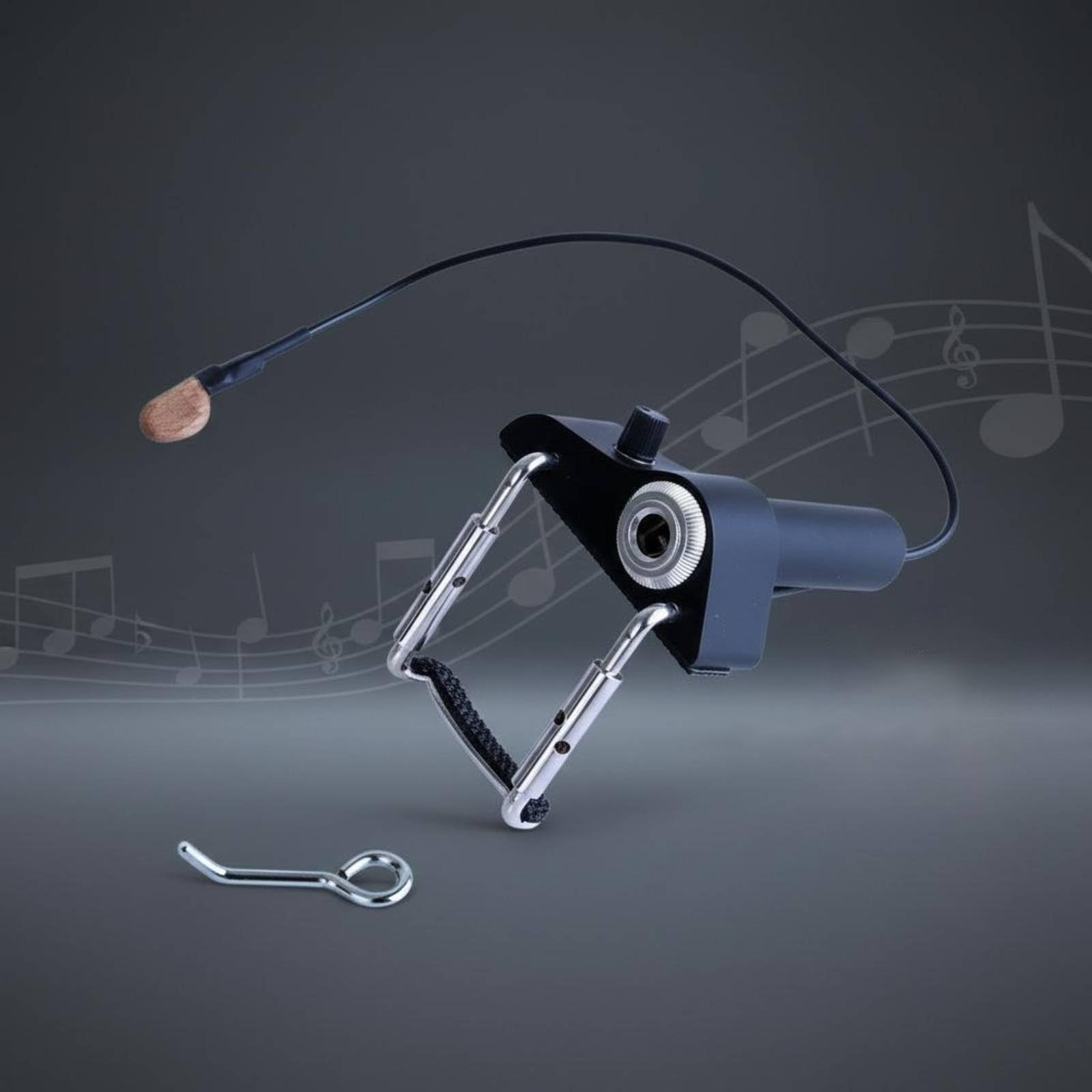 Capteur Violon Électrique Accessoire Amplificateur Musique Contrôle Volume Fonction Clamp Application Érable Adapté pour Enseignement Concert, Style to 4
